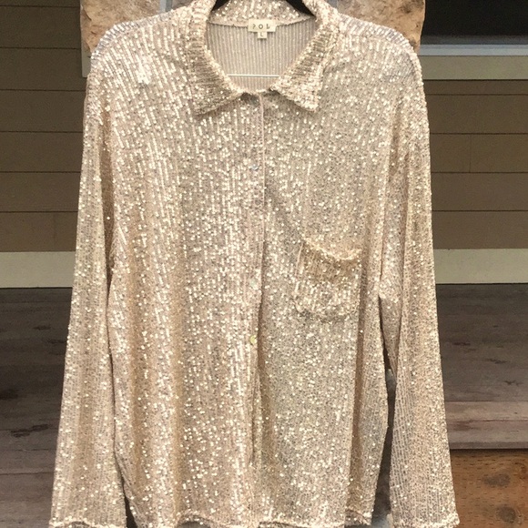 POL sequin beaded top western line dancing rodeo queen Coachella valentine date - Picture 1 of 7